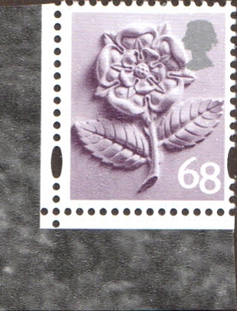 2004 GB - SGEN16a 68p Rose 2B (D) from Letters by Night DX32 MNH